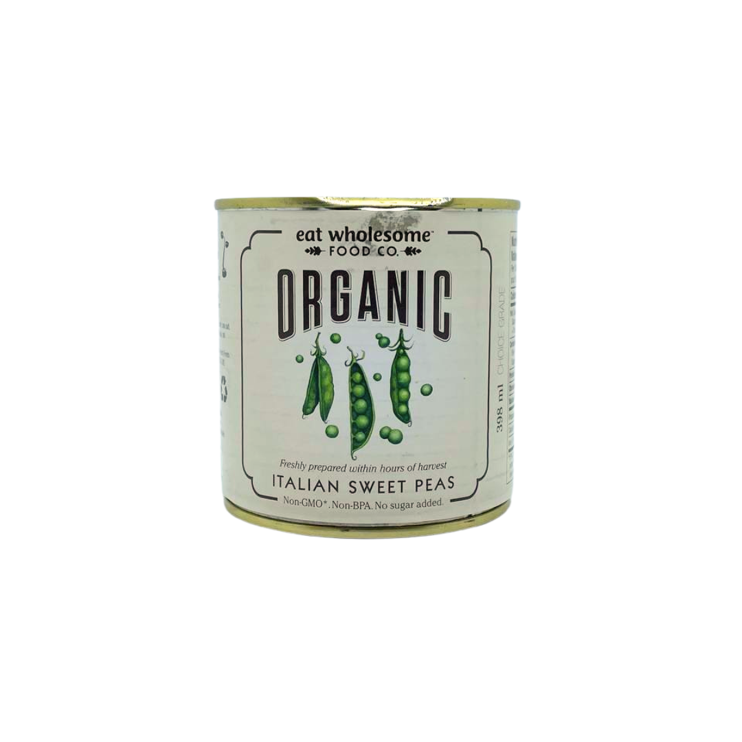 Eat Wholesome Italian Sweet Peas (398ml) - Lifestyle Markets