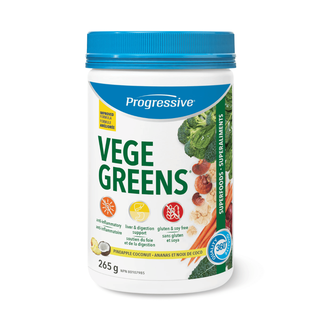 Progressive VegeGreens - Pineapple Coconut (265g) - Lifestyle Markets