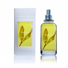 Jimmy Boyd Verbena perfume bottle and packaging on a white background