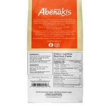 Abénakis product packaging with orange label on a white background