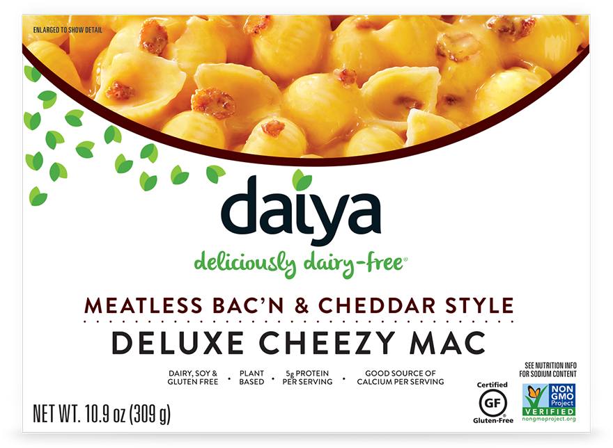 Daiya Cheddar & Meatless Bacon Flavour Cheezy Mac (309g) - Lifestyle Markets