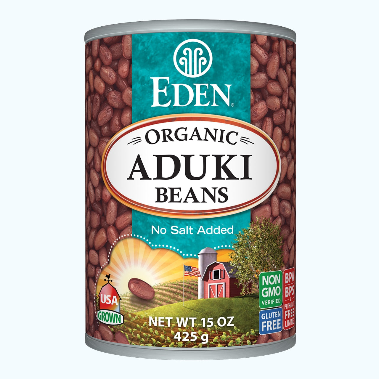 Eden Organic Aduki Beans (398ml) - Lifestyle Markets