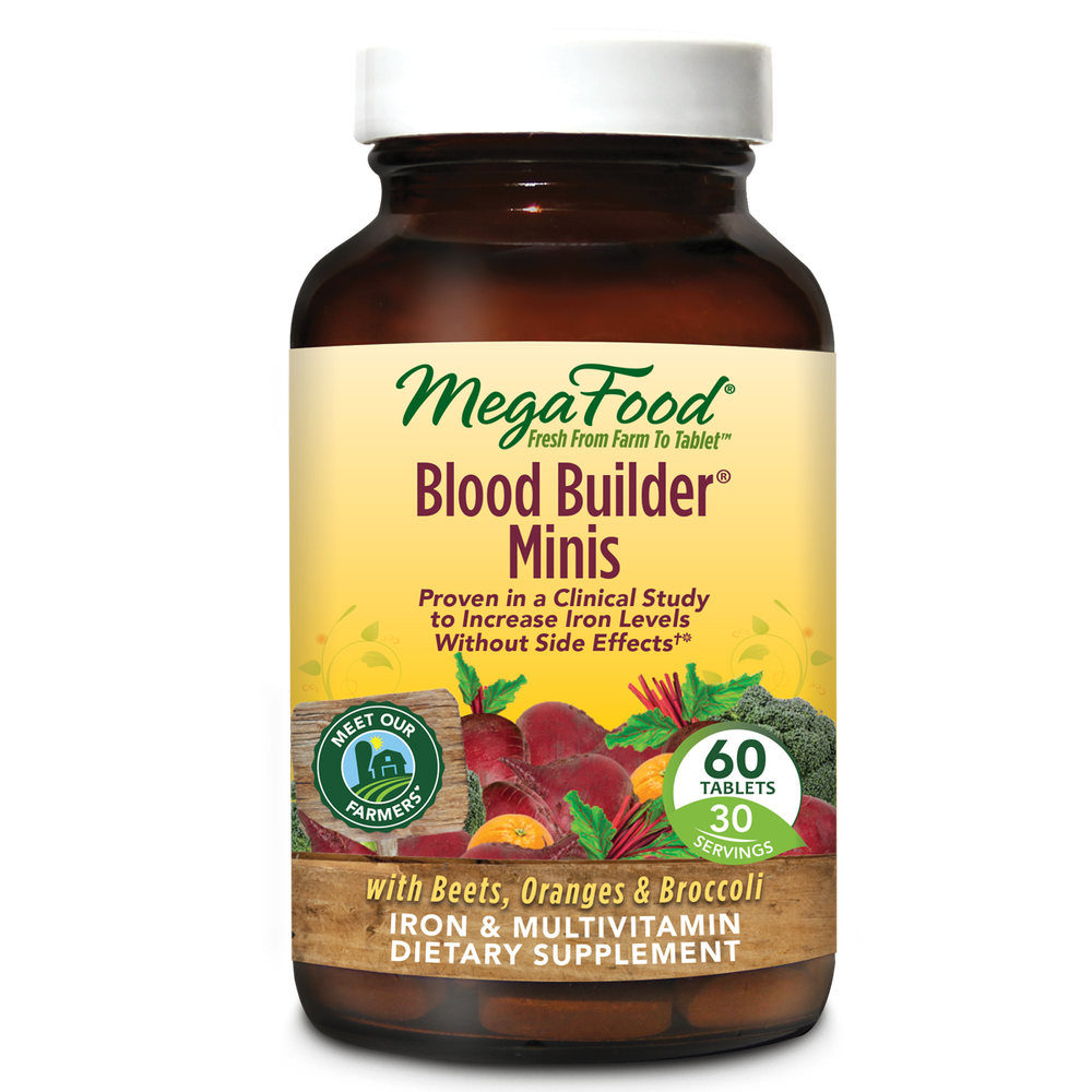 MegaFood BloodBuilder Minis (60tab) - Lifestyle Markets