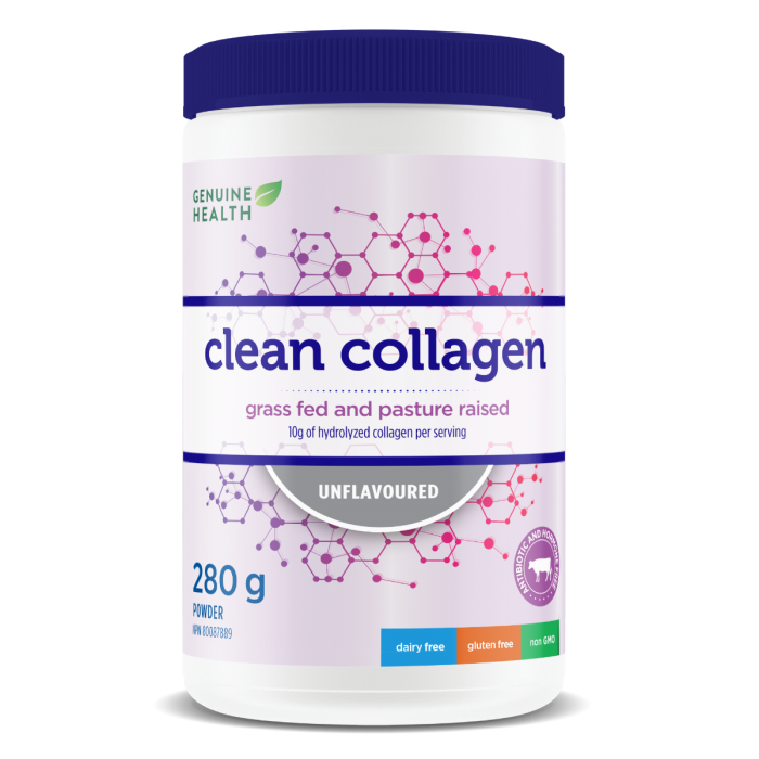 Genuine Health Bovine Clean Collagen Unflavoured (280g) - Lifestyle Markets