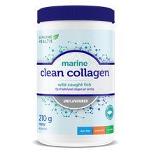 Genuine Health Marine Clean Collagen Unflavoured (210g) - Lifestyle Markets