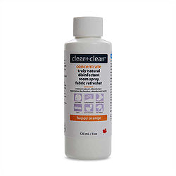 Clear+Clean Natural Disinfectant Concentrate - Happy Orange (120ml) - Lifestyle Markets