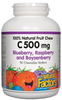 Natural Factors Vitamin C Chewables Blueb/Rasp/Boysenberry (90 Tabs) - Lifestyle Markets
