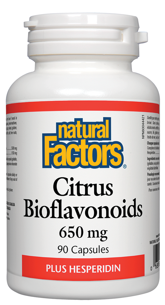 Natural Factors Citrus Bioflavonoids (90 Capsules) - Lifestyle Markets