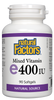 Natural Factors Mixed Vitamin E (400iu) (90 SoftGels) - Lifestyle Markets
