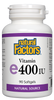 Natural Factors Vitamin E (400iu) (90 SoftGels) - Lifestyle Markets