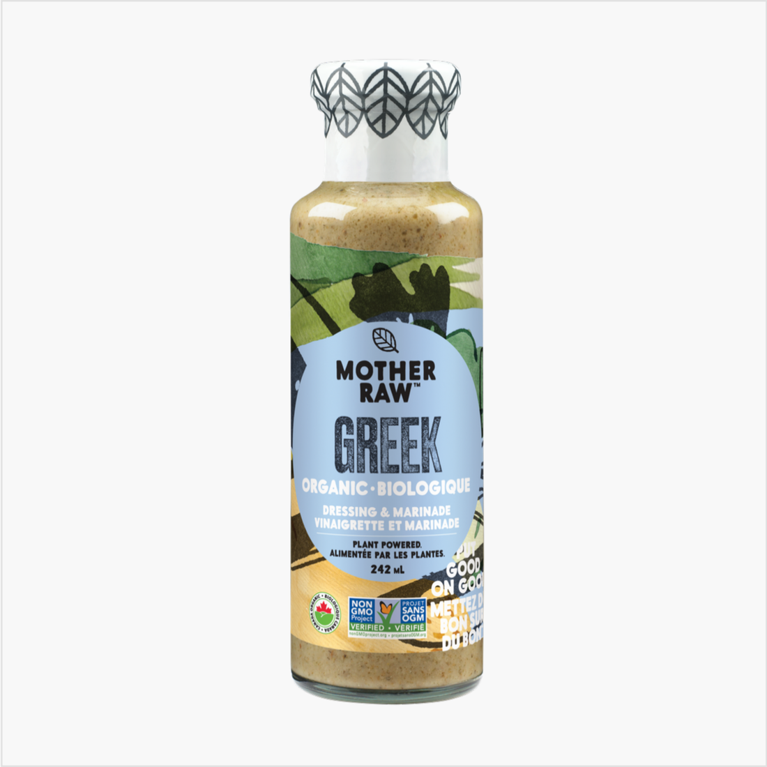 Mother Raw Dressing - Greek (242ml) - Lifestyle Markets