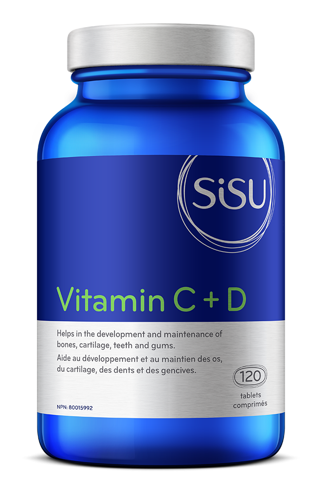 Sisu Vitamin C + D (120 tablets) - Lifestyle Markets