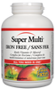 Natural Factors Super Multi Iron-Free (180 Tablets) - Lifestyle Markets