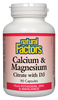 Natural Factors Calcium & Magnesium Citrate With D3 (90 Capsules) - Lifestyle Markets