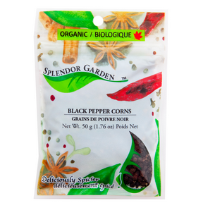 Splendor Garden Black Pepper Corns (50g) - Lifestyle Markets