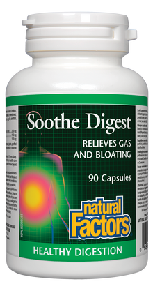 Natural Factors Soothe Digest (90 Caps) - Lifestyle Markets