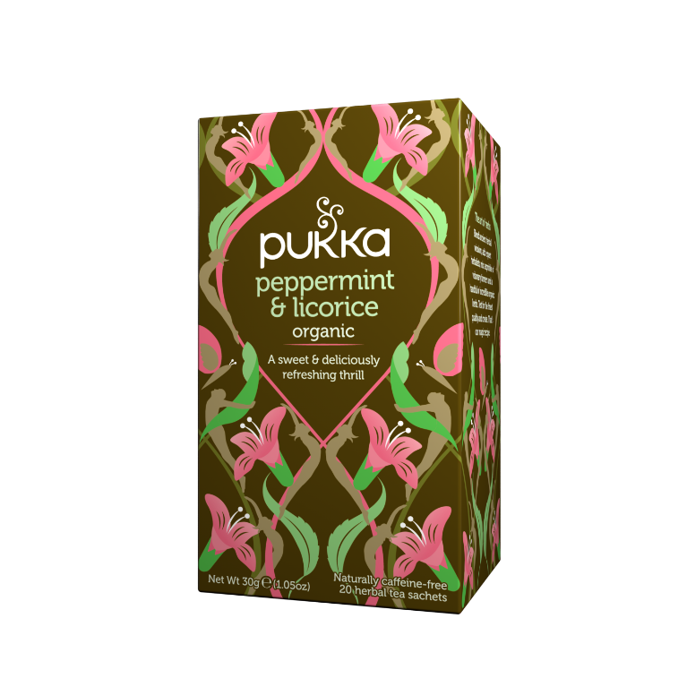 Pukka Peppermint & Licorice Tea (20 sachets) - Lifestyle Markets