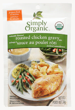 Simply Organic Chicken Gravy Mix (24g) - Lifestyle Markets