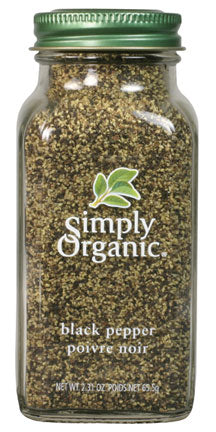 Simply Organic Black Pepper (65.5g) - Lifestyle Markets