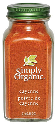 Simply Organic Cayenne (71g) - Lifestyle Markets