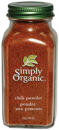 Simply Organic Chili Powder (82g) - Lifestyle Markets