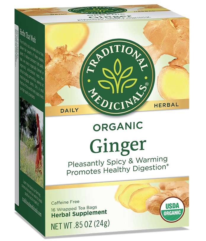 Traditional Medicinals Ginger Tea (16 Bags) - Lifestyle Markets