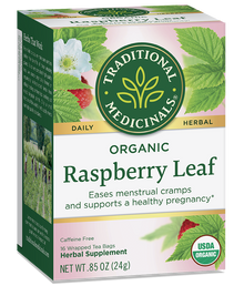 Traditional Medicinals Raspberry Leaf Tea (16 Bags) - Lifestyle Markets
