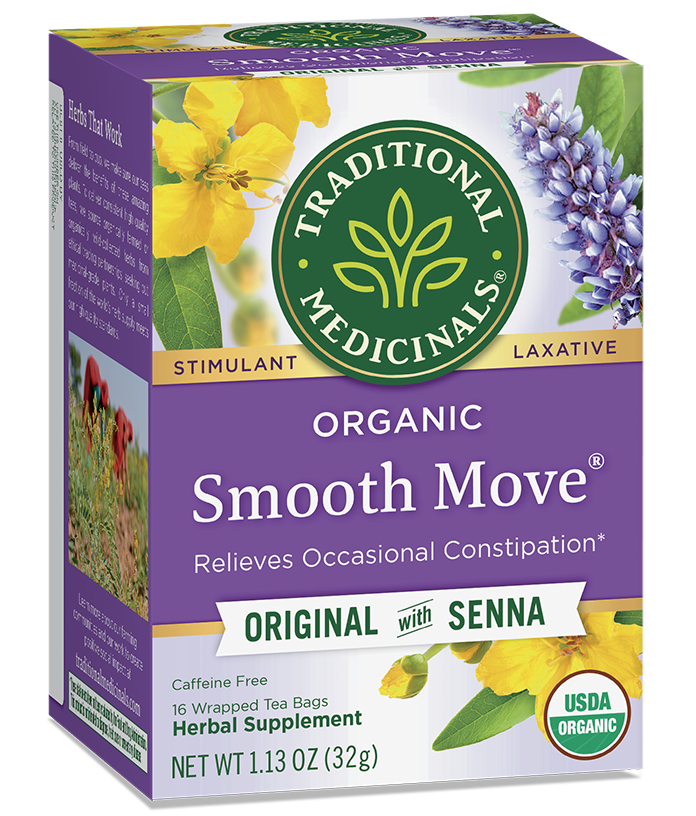 Traditional Medicinals Smooth Move Original Tea (16 Bags) - Lifestyle Markets