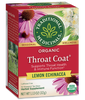 Traditional Medicinals Throat Coat Lemon Echinacea Tea (16 Bags) - Lifestyle Markets