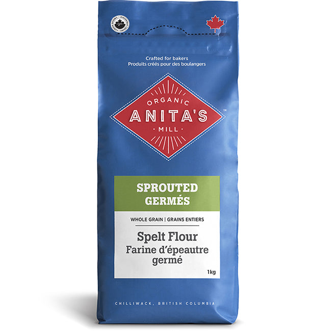 Anita's Organic Mill Sprouted Spelt Flour (1 kg) - Lifestyle Markets