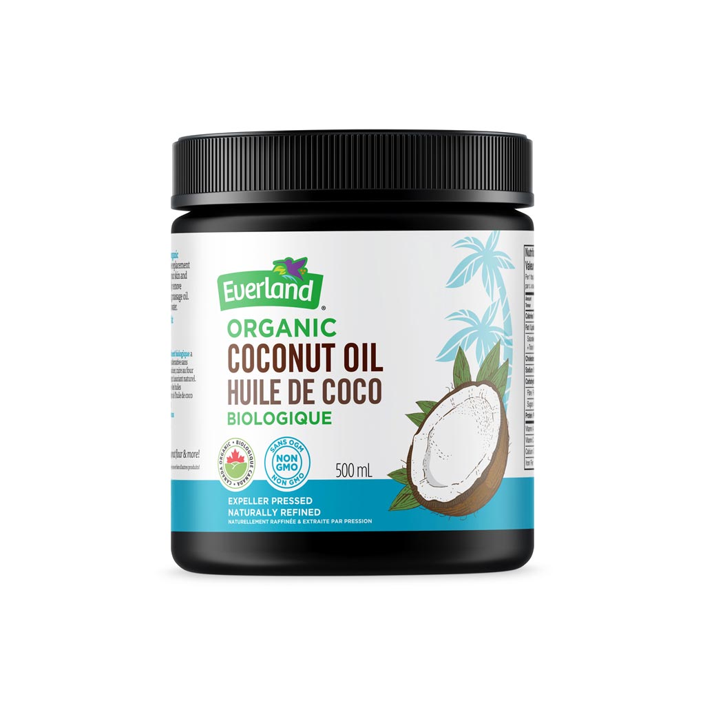 Everland Organic Coconut Oil (444ml) - Lifestyle Markets