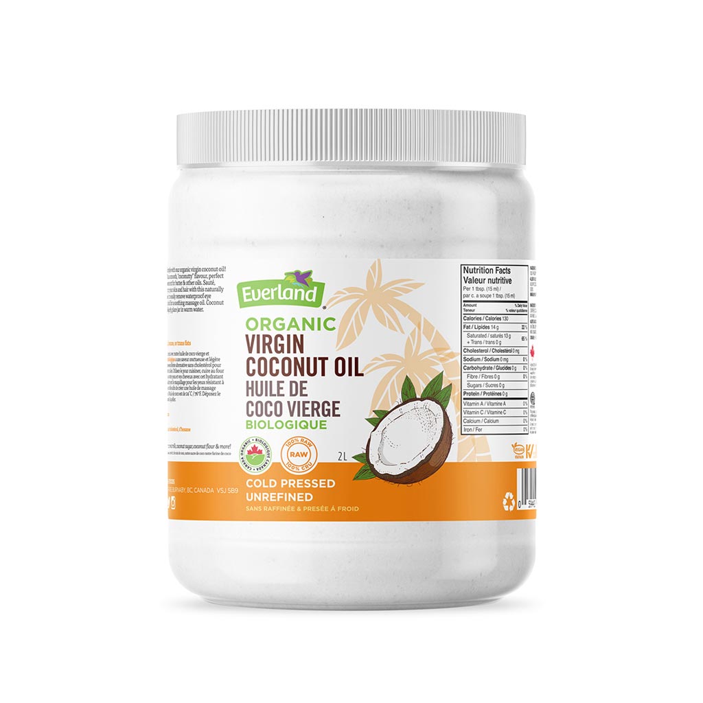 Everland Organic Virgin Coconut Oil (1.75 L) - Lifestyle Markets