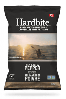 Hardbite Potato Chips - Sea Salt & Pepper (150g) - Lifestyle Markets
