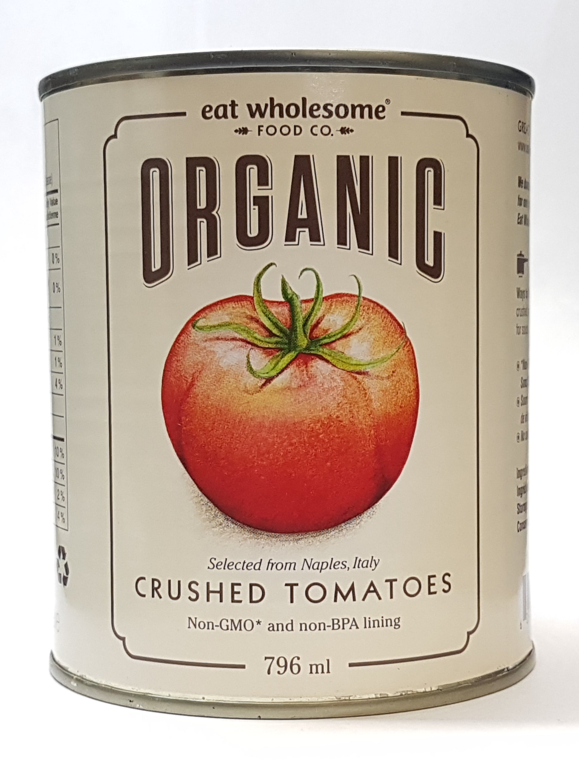 Eat Wholesome Organic Crushed Tomatoes (796ml) - Lifestyle Markets