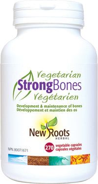 New Roots Vegetarian Strong Bones (270 VCaps) – Lifestyle Markets