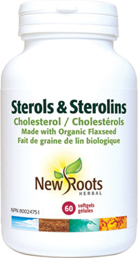 New Roots Sterols & Sterolins (60 sgels) - Lifestyle Markets