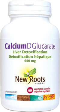 New Roots  Calcium D Glucarate (60 VCaps) - Lifestyle Markets