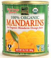 Native Forest Organic Mandarins In Juice (284ml) - Lifestyle Markets