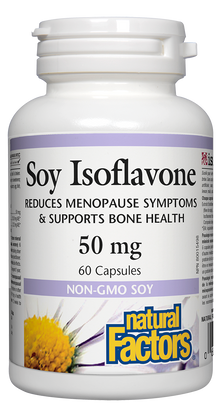 Natural Factors Soy Isoflavones (50mg) (60 Capsules) - Lifestyle Markets