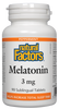 Natural Factors Melatonin (3mg) (90 Sublingual Tablets) - Lifestyle Markets