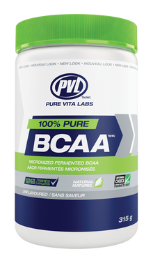 PVL 100% Instant BCAA - Unflavoured (315g) - Lifestyle Markets
