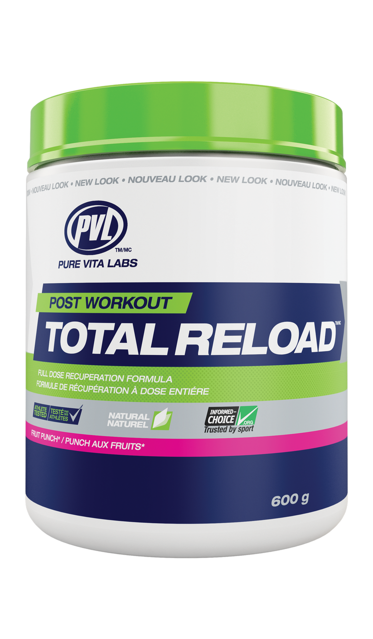 PVL Total Reload Post Workout - Fruit Punch (600g) - Lifestyle Markets