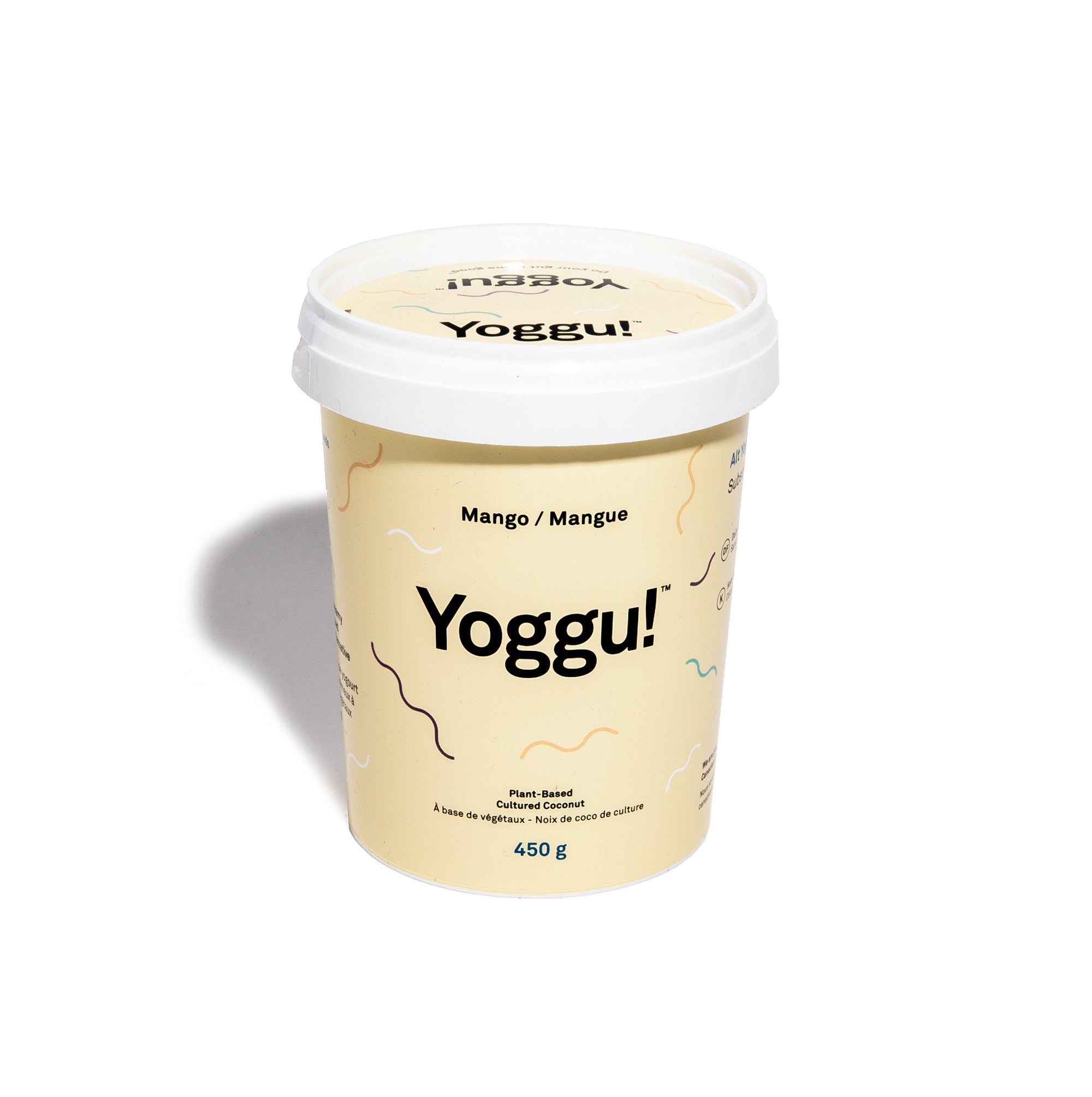 Yoggu Coconut Yogurt - Mango (450g) - Lifestyle Markets