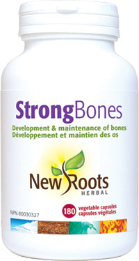 New Roots  Strong Bones (180 VCaps) - Lifestyle Markets