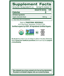 Traditional Medicinals Chamomile Tea (16 Bags) - Lifestyle Markets