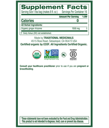 Traditional Medicinals Ginger Tea (16 Bags) - Lifestyle Markets