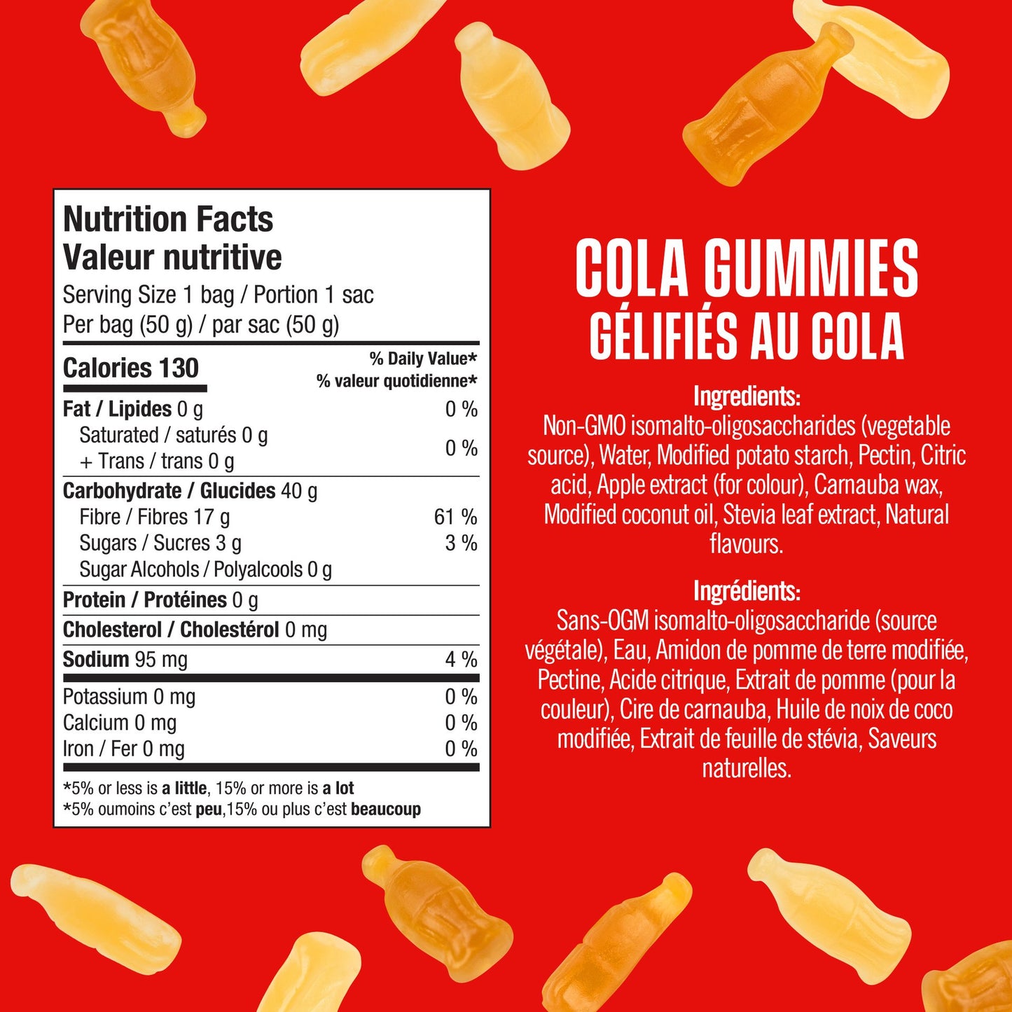 Smart Sweets Cola Gummies (50g) - Lifestyle Markets