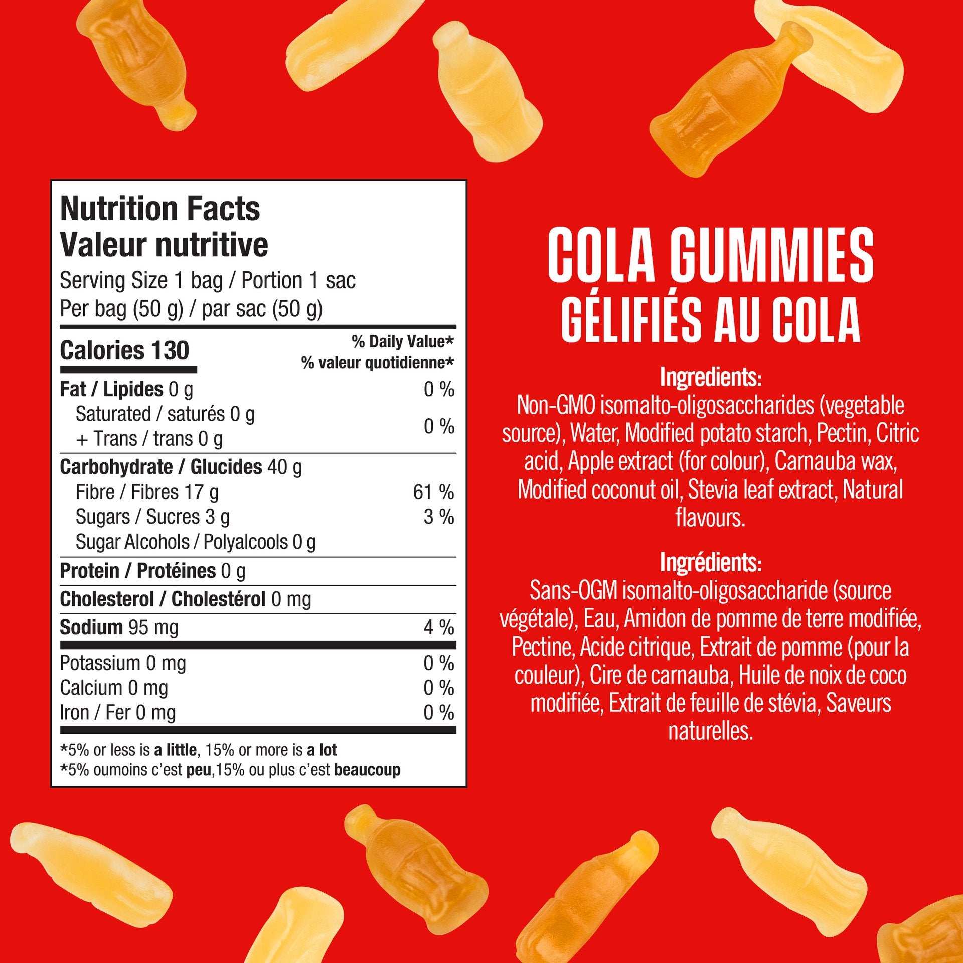 Smart Sweets Cola Gummies (50g) - Lifestyle Markets