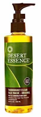 Desert Essence Thoroughly Clean Face Wash - Original (250ml) - Lifestyle Markets