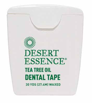 Desert Essence Tea Tree Oil Dental Tape (30yd) - Lifestyle Markets